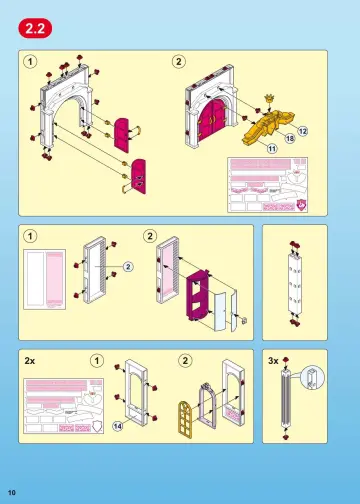 Building Instruction Playmobil 5142 Princess Fantasy Castle Abapri Uk