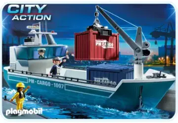 playmobil cargo ship 5253