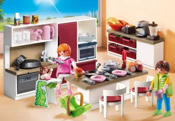 playmobil 9269  cuisine aménagée  abapri france