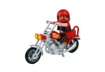 Playmobil 1000 - Motorradfahrerin
