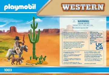 Manuales de instrucciones Playmobil 1003 - Sheriff (1)