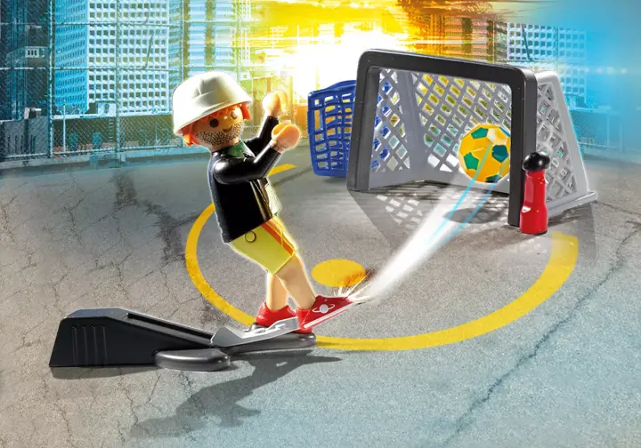 Playmobil 1029 - Joueur de football avec mini but