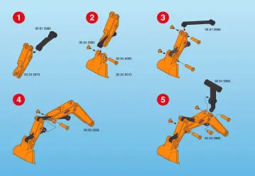 Notices de montage Playmobil 3001-A - Camion pelleteuse (2)