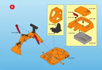 Notices de montage Playmobil 3001-A - Camion pelleteuse (3)