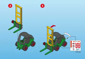 Notices de montage Playmobil 3003-A - Elévateur (3)