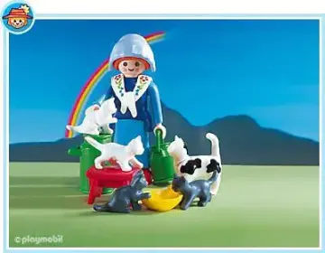 Playmobil 3007-A - Katzenfamilie