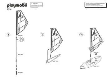 Bauanleitungen Playmobil 3010-A - Windsurfer (1)