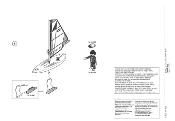 Bauanleitungen Playmobil 3010-A - Windsurfer (2)