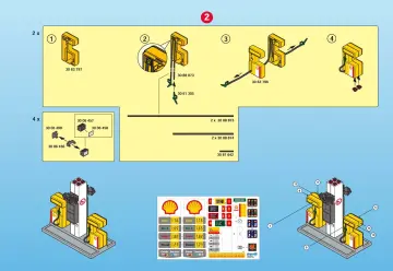 Bauanleitungen Playmobil 3014-A - Tankstelle (3)