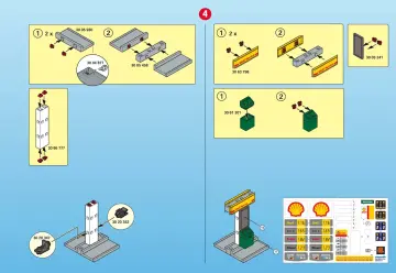Bauanleitungen Playmobil 3014-A - Tankstelle (5)