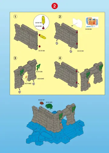 Bauanleitungen Playmobil 3015-A - Dschungelruine (3)