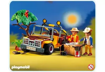 Playmobil 3018-A - Explorateurs/4x4