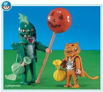 Playmobil 3026-A - Chauve souris et tigre d'Halloween