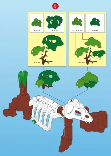 Bauanleitungen Playmobil 3040-A - Skeletthöhle (6)