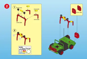 Notices de montage Playmobil 3041-A - Skieur nautique/Hors bord moteur (3)