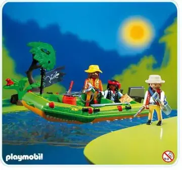 Playmobil 3042-A - Explorateurs/canot