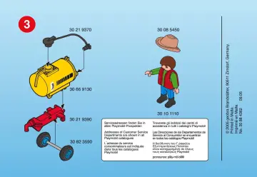 Notices de montage Playmobil 3066-A - Enfant/tracteur/citerne (2)