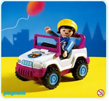 Playmobil 3067-A - Enfant/voiture tout terrain