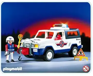 Playmobil 3070-A - Unité de secours/4x4