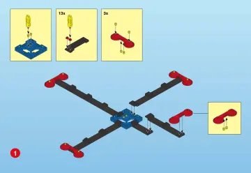 Notices de montage Playmobil 3079-A - Station spatiale (2)