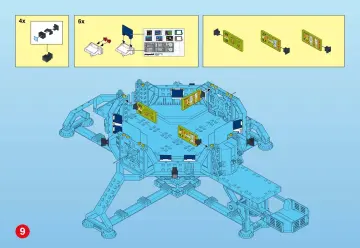 Notices de montage Playmobil 3079-A - Station spatiale (12)