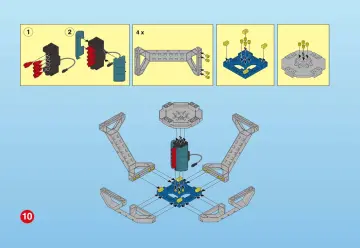 Notices de montage Playmobil 3079-A - Station spatiale (13)