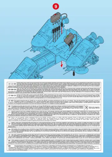 Notices de montage Playmobil 3080-A - Astronautes/vaisseau spatial (10)