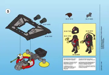 Bauanleitungen Playmobil 3093-A - Dark Glider (4)