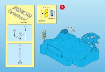 Bauanleitungen Playmobil 3135-B - Zoo SuperSet Seehundbecken (3)