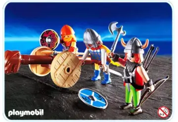 Playmobil 3153-A - Wikinger mit Rammbock