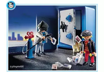 Playmobil 3161-A - Cambrioleurs / coffre-fort