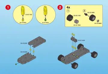 Notices de montage Playmobil 3169-A - Autocar (2)