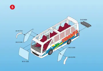 Bauanleitungen Playmobil 3169-A - Omnibus (5)