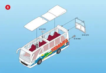 Bauanleitungen Playmobil 3169-A - Omnibus (6)