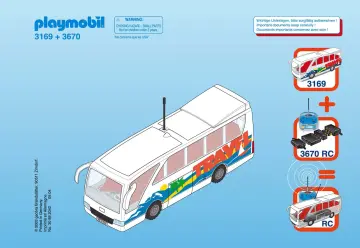 Bauanleitungen Playmobil 3169-A - Omnibus (9)