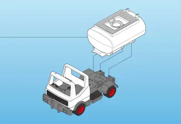 Bauanleitungen Playmobil 3173-A - Tanklastwagen (3)