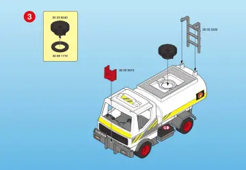 Bauanleitungen Playmobil 3173-A - Tanklastwagen (5)