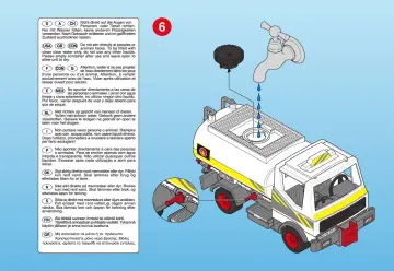 Bauanleitungen Playmobil 3173-A - Tanklastwagen (9)