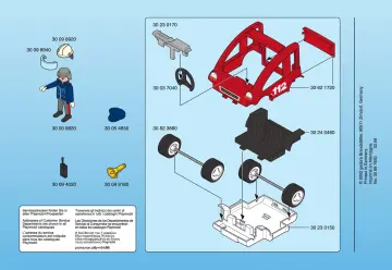 Bauanleitungen Playmobil 3177-A - Brandmeisterfahrzeug (4)