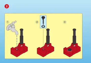 Bauanleitungen Playmobil 3179-A - Löschausrüstung mit Druckpumpe (2)