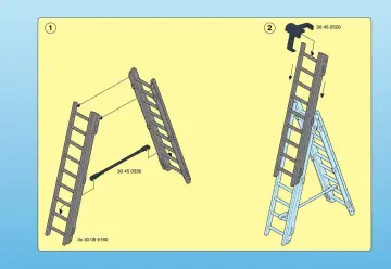 Bauanleitungen Playmobil 3179-A - Löschausrüstung mit Druckpumpe (9)