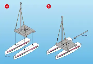 Notices de montage Playmobil 3183-A - Fillette/catamaran (4)