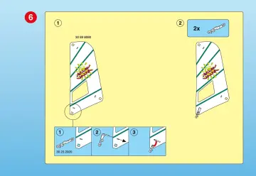 Notices de montage Playmobil 3183-A - Fillette/catamaran (5)