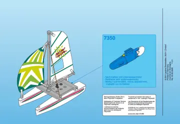 Bauanleitungen Playmobil 3183-A - Katamaran (8)
