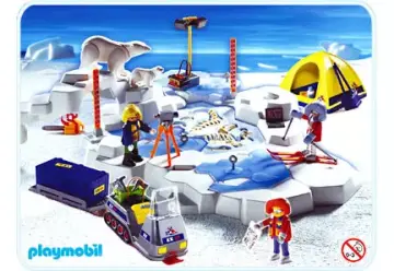 Playmobil 3184-A - Découverte d`un squelette dans la glace