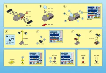 Bauanleitungen Playmobil 3184-A - Skelettfundstädte im Eis (6)