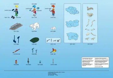 Bauanleitungen Playmobil 3184-A - Skelettfundstädte im Eis (8)