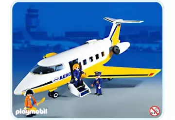 Playmobil 3185-A - Avion / équipage