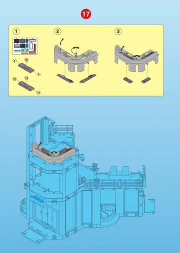 Notices de montage Playmobil 3186-A - Aéroport (18)