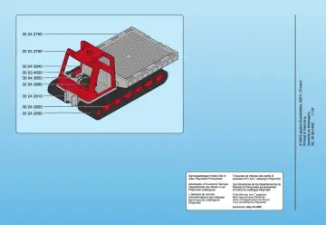 Notices de montage Playmobil 3191-A - Transport de dinosaure (8)